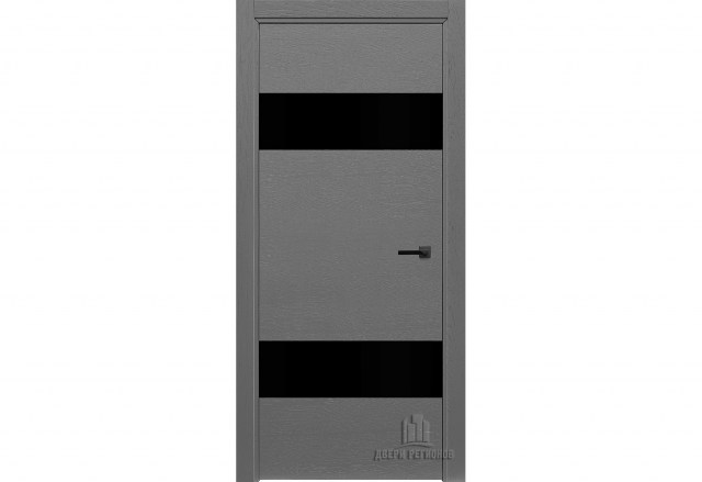 Grigio (Ral 7015), стекло Lacobel2